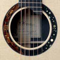 Luthier Kathy Wingert, Custom Acoustic Guitars - Jimmi Wingert Inlay Artist