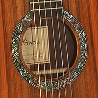 Luthier Kathy Wingert, Custom Acoustic Guitars - Jimmi Wingert Inlay Artist