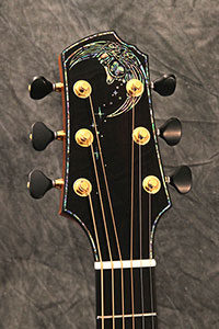 Luthier Kathy Wingert, Custom Acoustic Guitars - Jimmi Wingert Inlay Artist