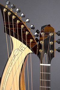 Luthier Kathy Wingert, Custom Acoustic Guitars - Jimmi Wingert Inlay Artist