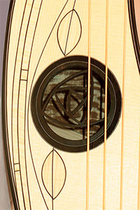 Luthier Kathy Wingert, Custom Acoustic Guitars - Jimmi Wingert Inlay Artist