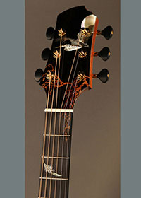 Luthier Kathy Wingert, Custom Acoustic Guitars - Jimmi Wingert Inlay Artist