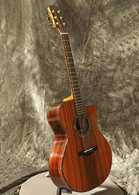 Hand-built guitar by luthier Kathy Wingert