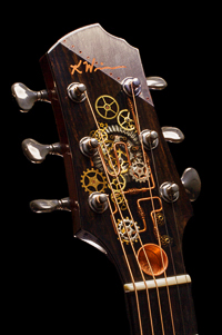 Custom Dreadnaught, by luthier Kathy Wingert