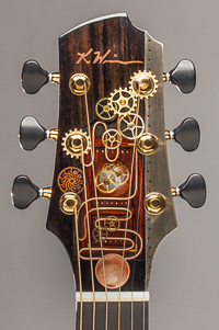 Original Steam Punk Design, by luthier Kathy Wingert