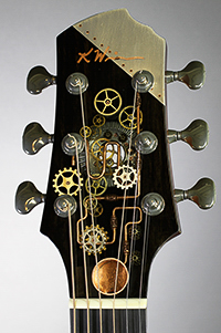 Original Steam Punk Design, by luthier Kathy Wingert