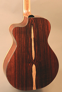 Contemporary Custom Acoustic Guitar Bevels, Ports and Cutaways