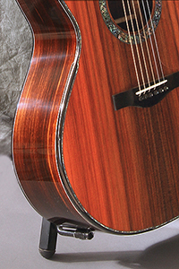 Contemporary Custom Acoustic Guitar Bevels, Ports and Cutaways